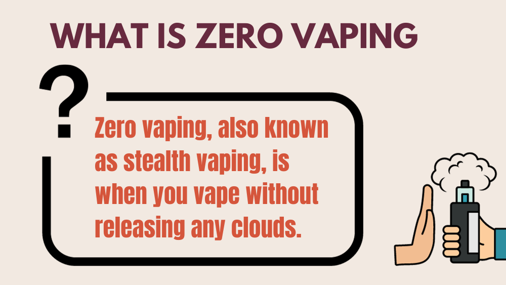 What is Zero Vaping