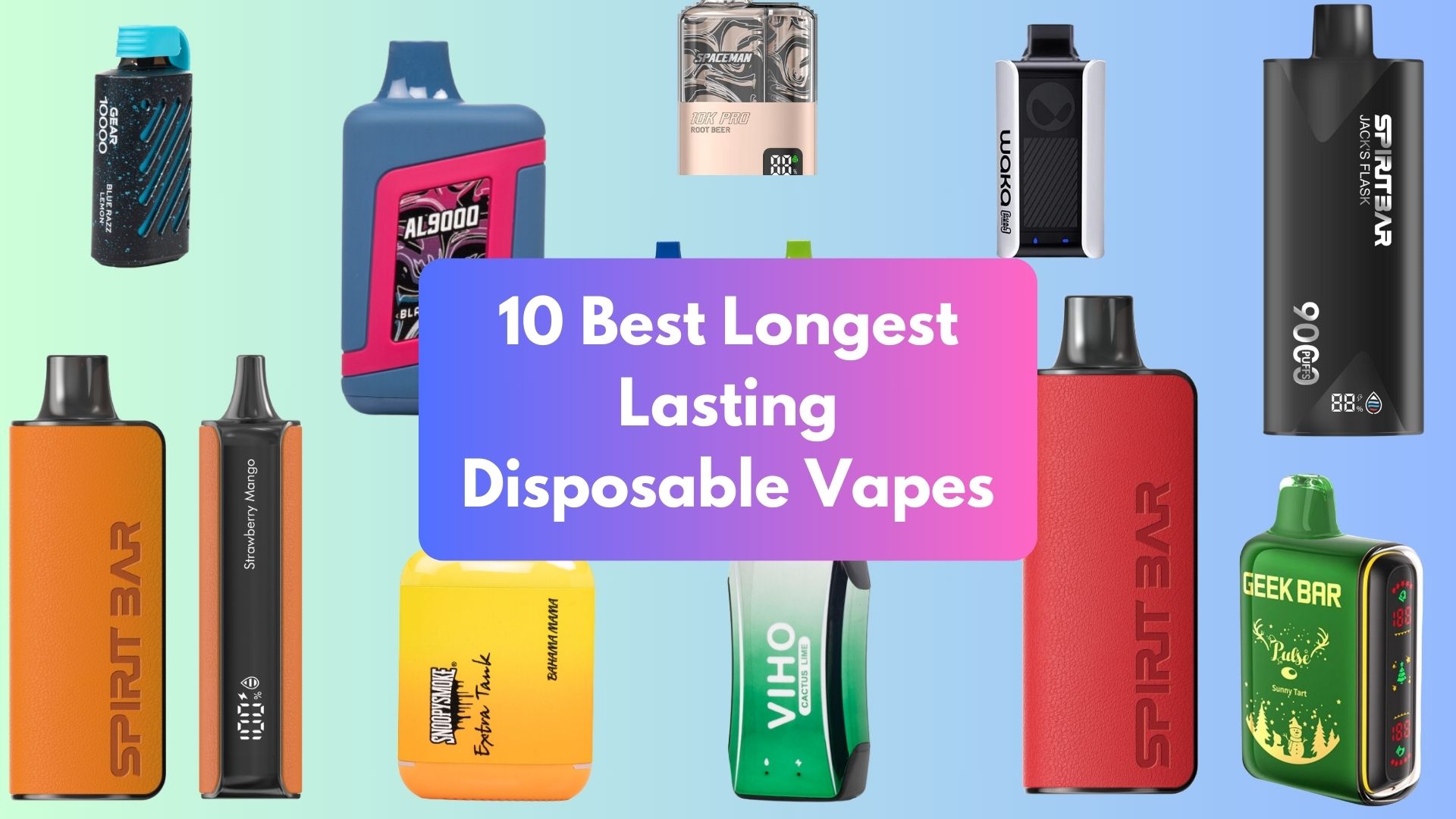 Best Longest Lasting Disposable Vapes