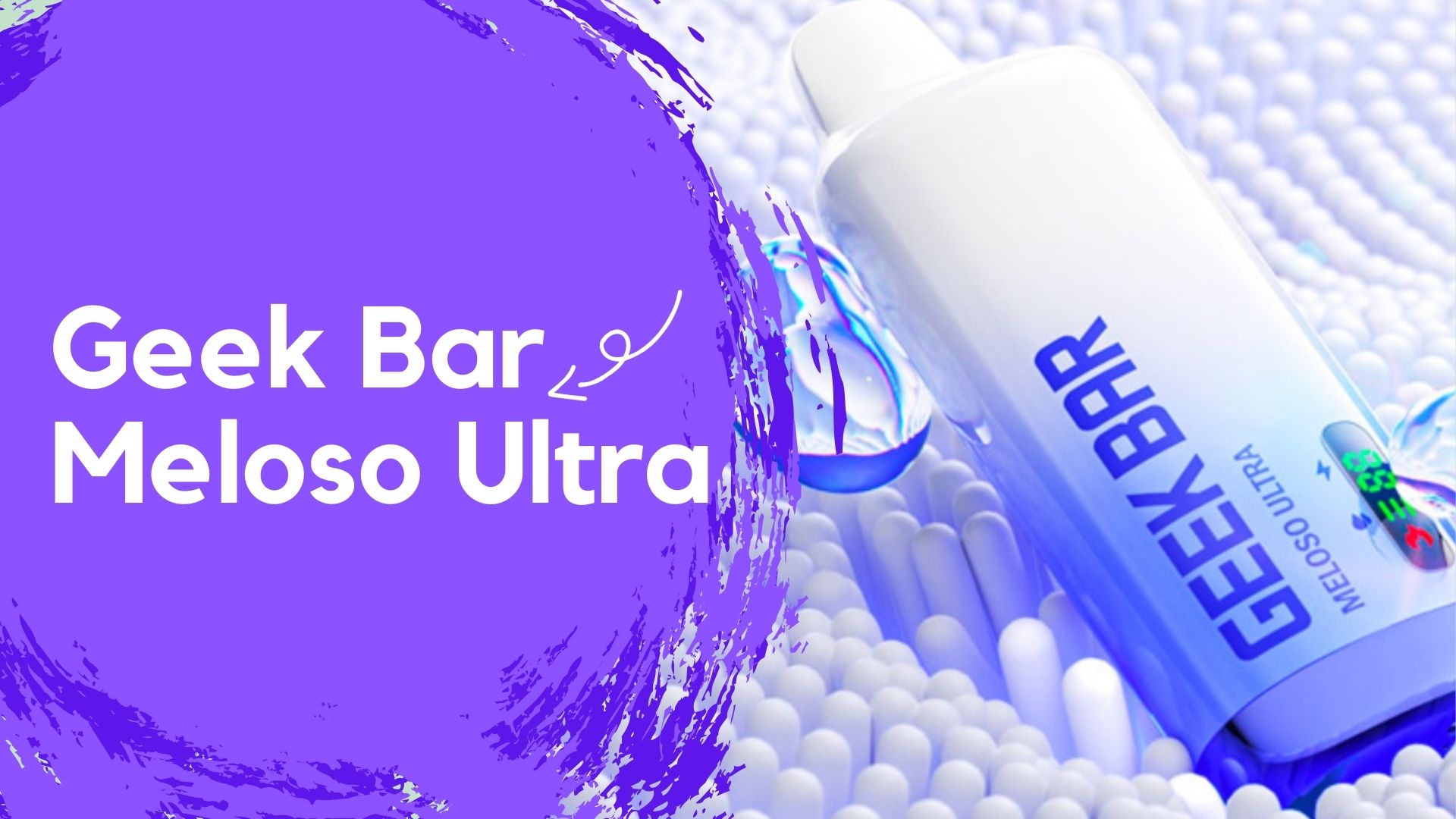 Geek Bar Meloso Ultra Rechargeable Disposable Vape