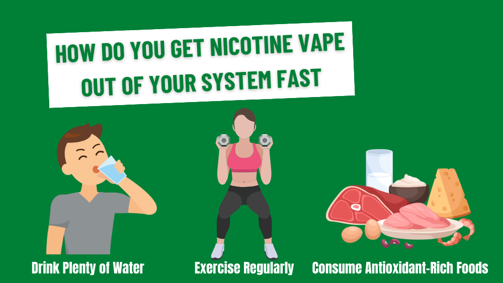 How Do You Get Nicotine Vape Out of Your System Fast