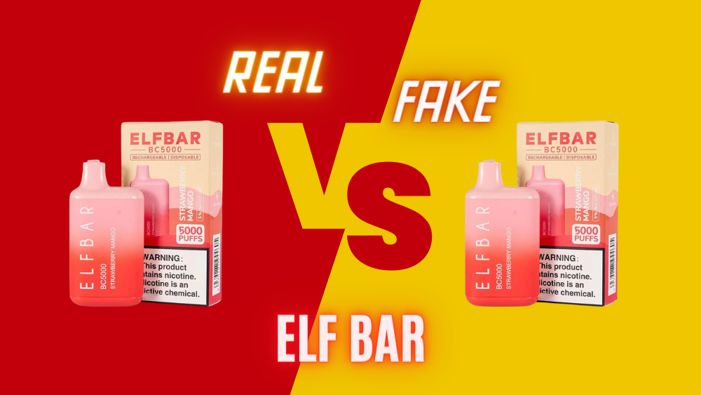 Real vs. Fake Elf Bar How To Tell