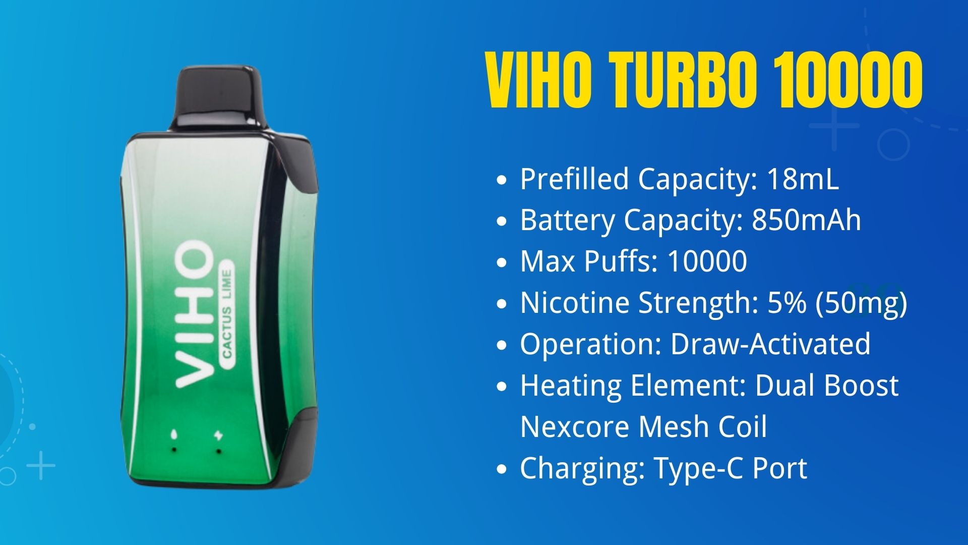 VIHO Turbo 10000 puffs