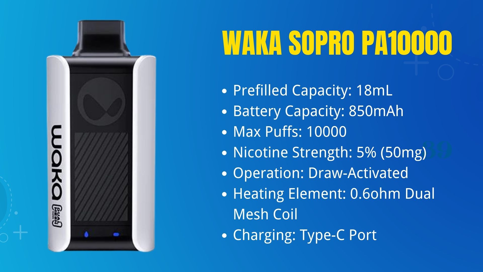 WAKA SoPro PA10000 - 10000 Puffs