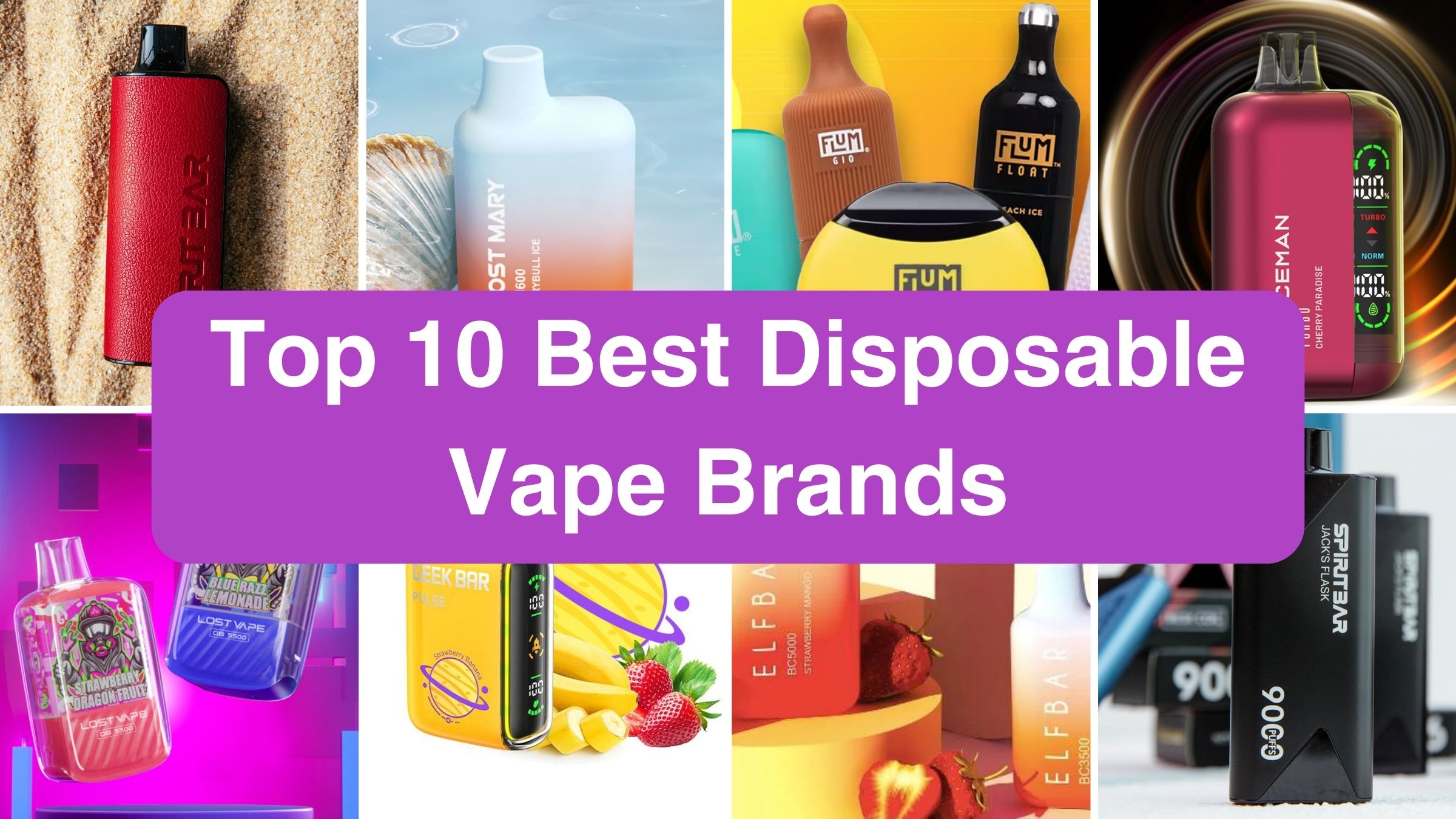 popular disposable vape brands